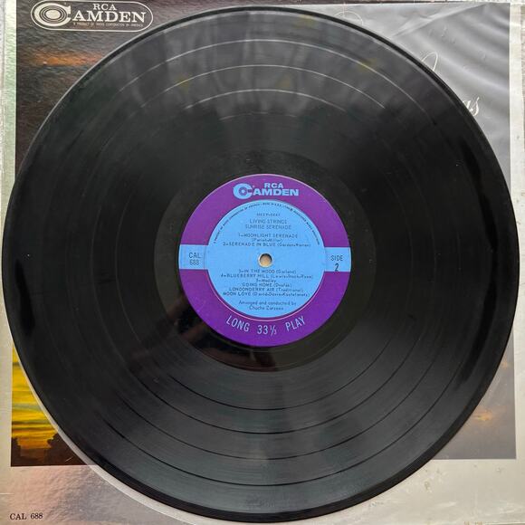 Vintage 1962 Living Strings Sunrise Serenade Vinyl Record RCA Camden Records - Picture 6 of 10